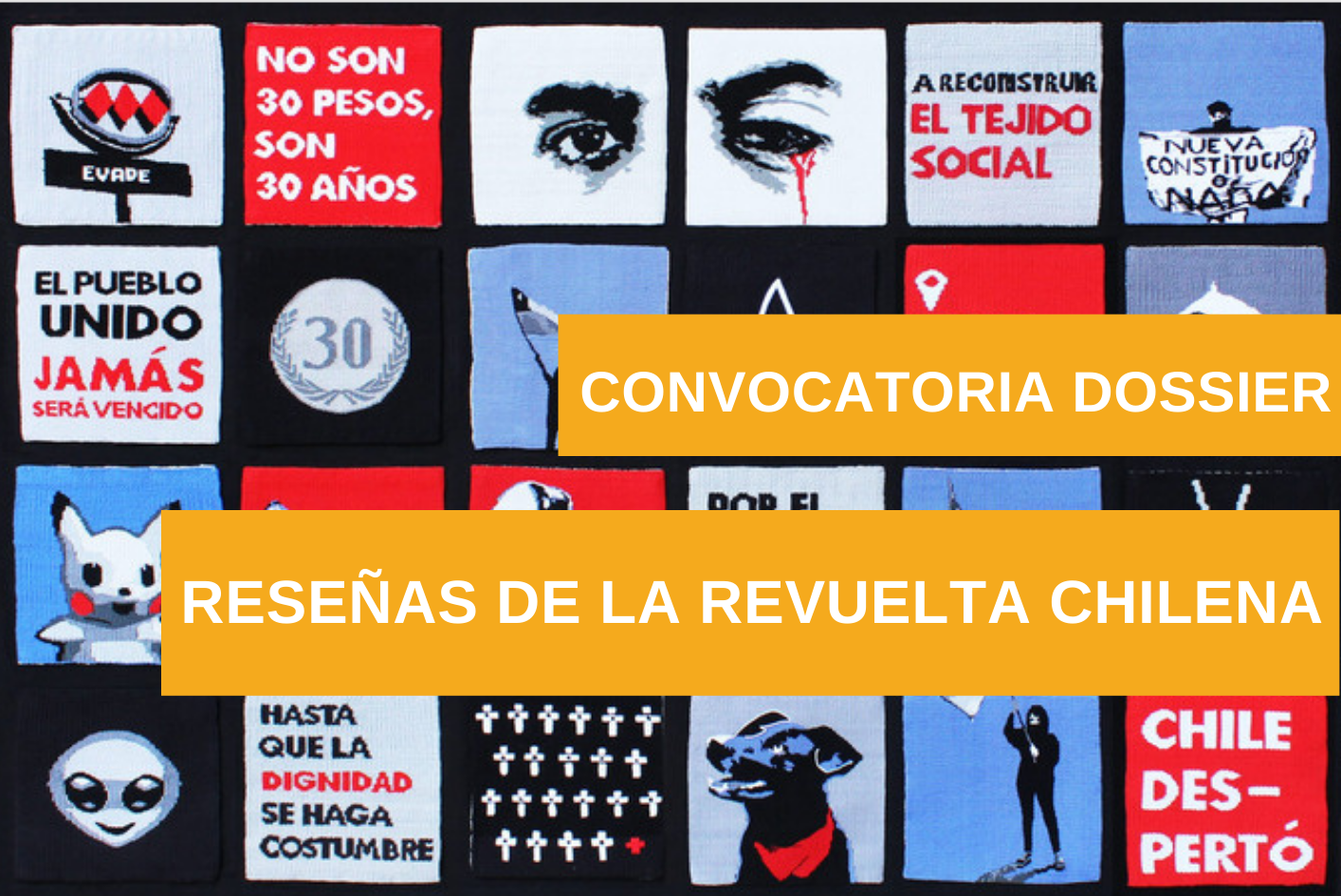 Convocatoria a Dossier: Reseñas de la Revuelta Chilena para REVISTA TRENZAR N°7 (octubre 2021 – marzo 2022)